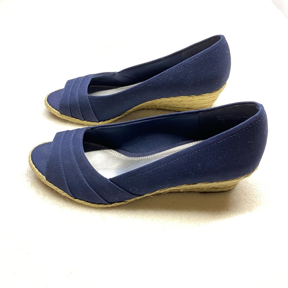 SOLD Coach and four wedge espradrilles